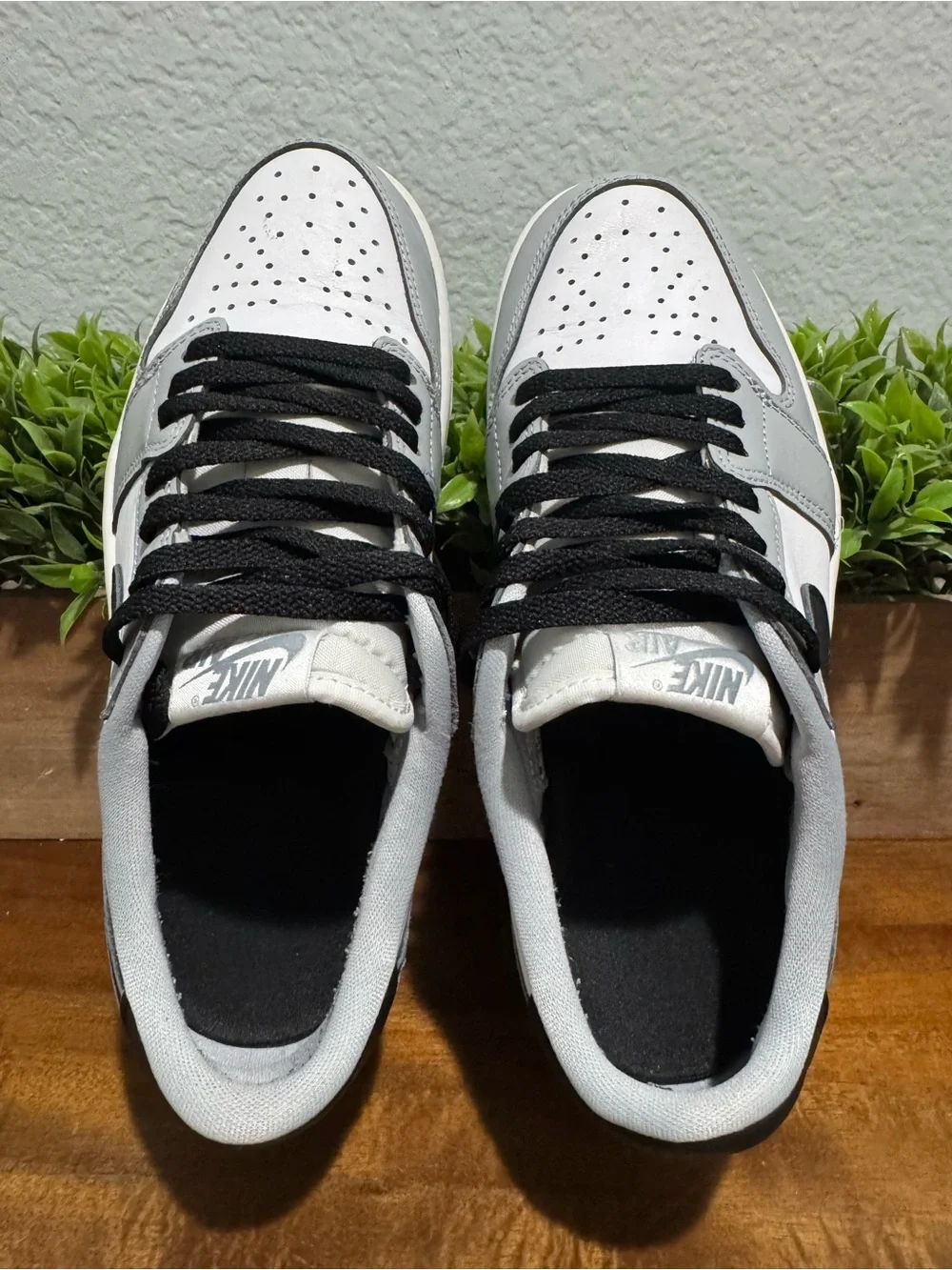Nike Air Jordan 1 Retro Low OG Barons Wolf Grey White Black CZ0790-110 Size 7